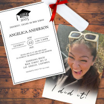 Klass av 2025 "Jag gjorde det" Photo Student