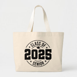 Klass av 2025 Large Tote Bag Jumbo Tygkasse