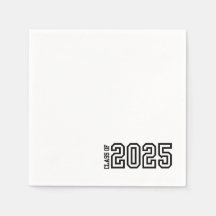 Klass av 2025 napkin