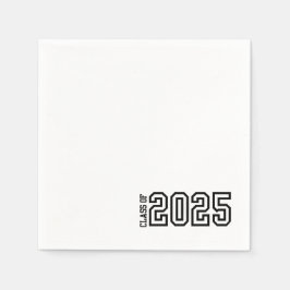 Klass av 2025 napkin pappersservett