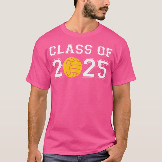 Klass av 2025 Studenten Waterpolo Senior 2023 Wat T Shirt (Framsida)