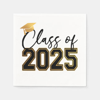 Klass av 2025 Studentfest Napkins Pappersservett