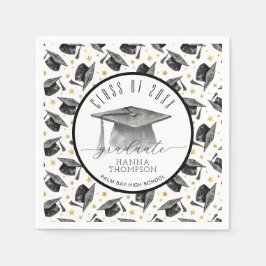 Klass av 2025 Studentfest Napkins | Student Pappersservett