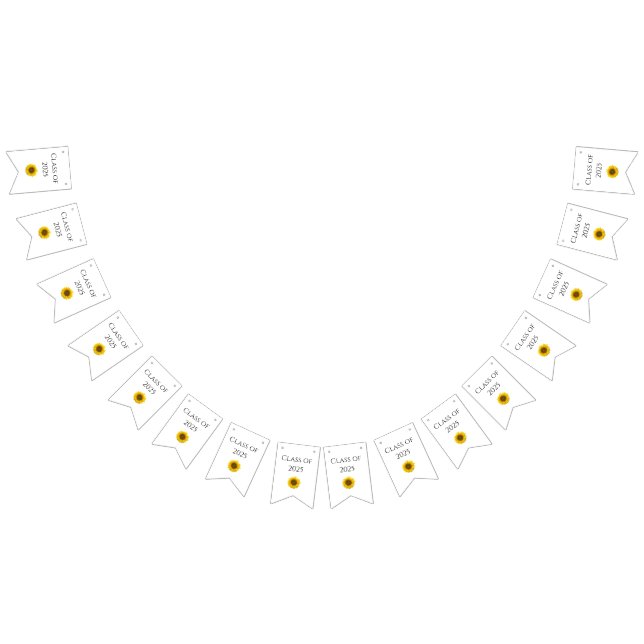 Klass av 2025 Studentfest Solrossolrosor Vimplar (Alla)