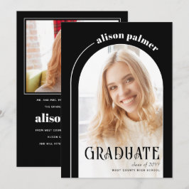 Klass av 2025 svart foto från STUDENT Meddelande