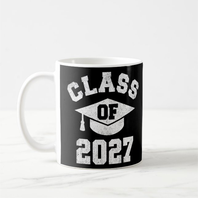 Klass av 2027 års högre Studenten-lärare Kaffemugg (Vänster)