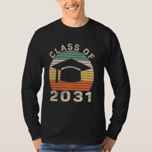 Klass av 2031 års gymnasieutbildning eller högskol t shirt