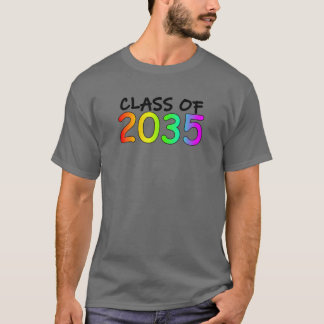 Klass av 2035 K - Klass Hand-utskrifter i 12:e T Shirt