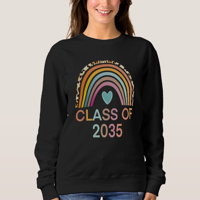 Klass av 2035: Rönsleopard före K-tillväxt med me  T Shirt (Framsida)