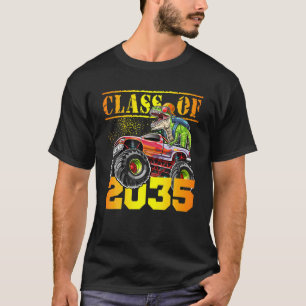 Klass av 2035 t Rex Dinosaur Monster Lastbil före Shirt