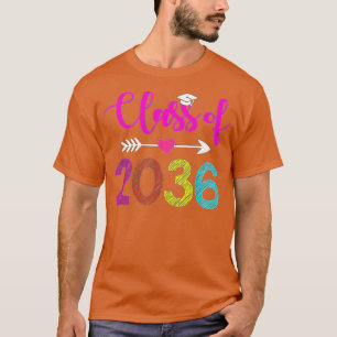 Klass av 2036 PreK Student Preschool Studenten T Shirt