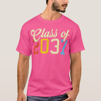 Klass av 2037: Retro PreK Kindergarten Preschool S T Shirt