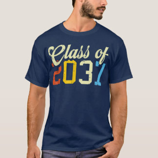 Klass av 2037: Retro PreK Kindergarten Preschool S T Shirt