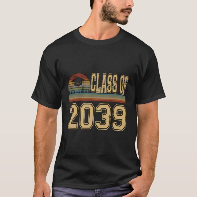 Klass av 2039 års tillväxt med mig t shirt (Framsida)