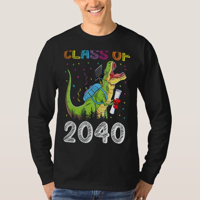 Klass av 2040 Rex Studenten med mig T Shirt (Framsida)