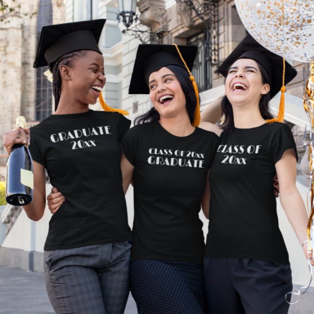 Klass av 20xx Studenten Black Shirt T (Skapare uppladdad)