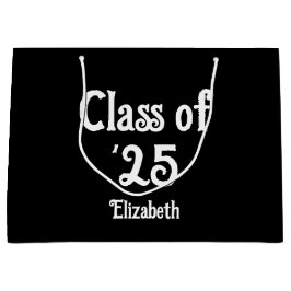 Klass av "23 Black and White Retro Font Grad Namn