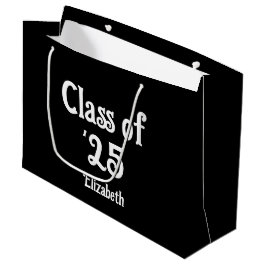 Klass av "23 Black and White Retro Font Grad Namn