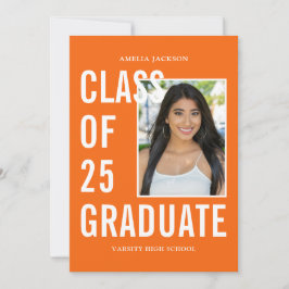 Klass av 25 Student Vita foto Studenten Meddelande