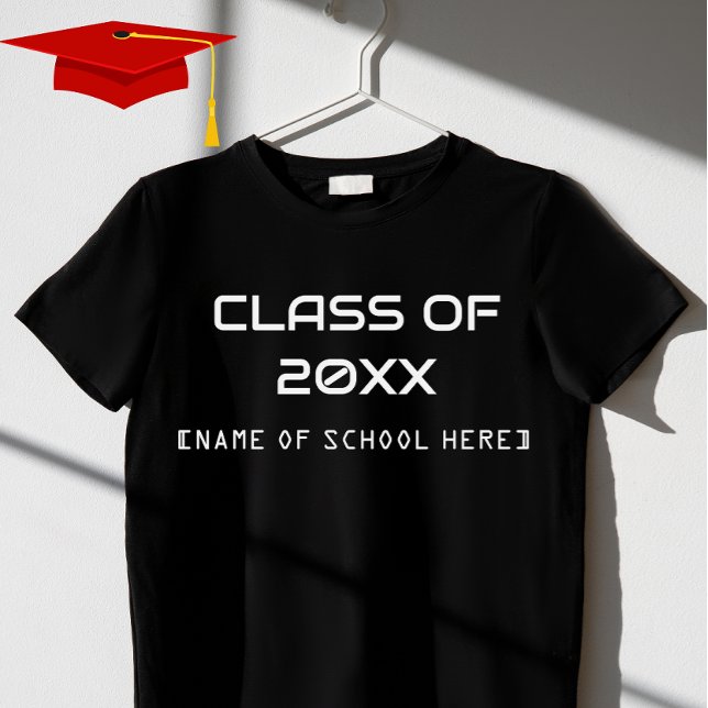 Klass av examen Black T Shirt (Skapare uppladdad)