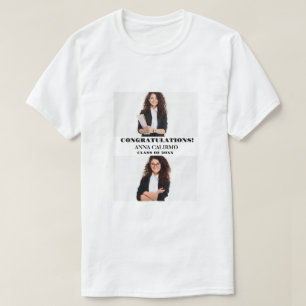 Klass av Grattis Student 2Foto T Shirt