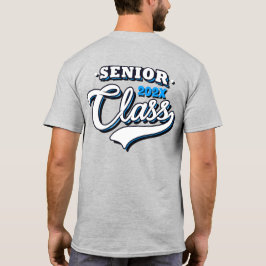Klass av högre utbildning, ljusblå t shirt