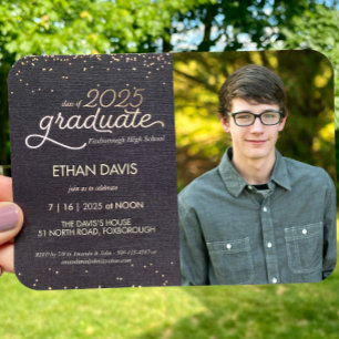 Klass av inbjudan 2025 Studenten med foto