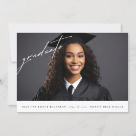 KLASS AV MULTI Photo Studenten 2025 års gymnasium Meddelande
