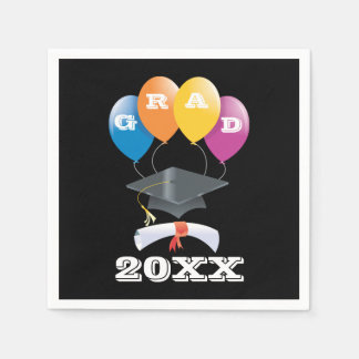 Klass av Studenten förråd Grad Party Napkins Pappersservett
