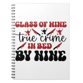 klass av vin verkliga brott i sängen av nio anteckningsbok