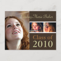 Klass av vykort för inbjudan 2010 Studenten