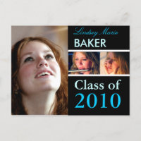 Klass av vykort för inbjudan 2010 Studenten