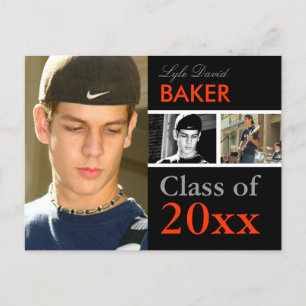 Klass av vykort för inbjudan 20xx Studenten