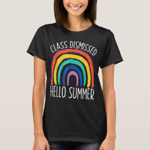 Klass Avbruten Hej sommarskoletur förra dagen T Shirt