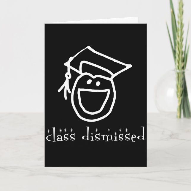 Klass Avbrutna Studenten-produkter Kort (Framsida)