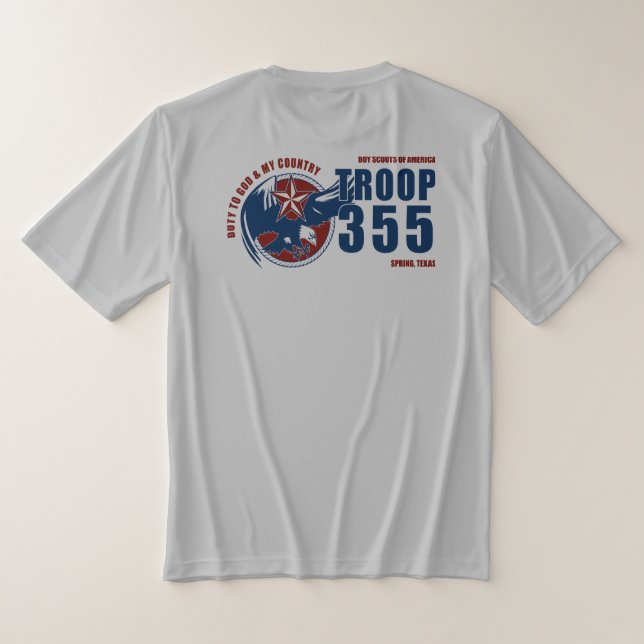 Klass B (Sport) T Shirt (Laydown Baksida)