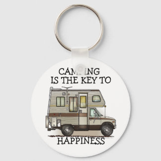 Klass C Camper RV-magneter Nyckelring