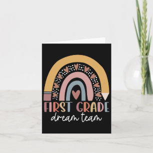 Klass Dream Team Teacher Kids Back to school Gifts Kort