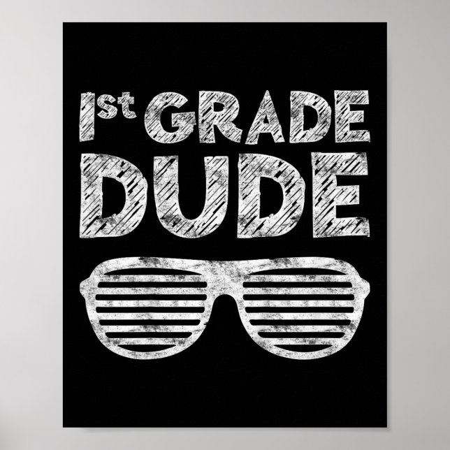 Klass Dudefirst Klass Back to school Poster (Framsidan)