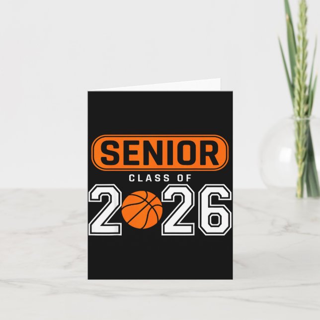 Klass Examen Senior 26 Basket Kort (Framsida)