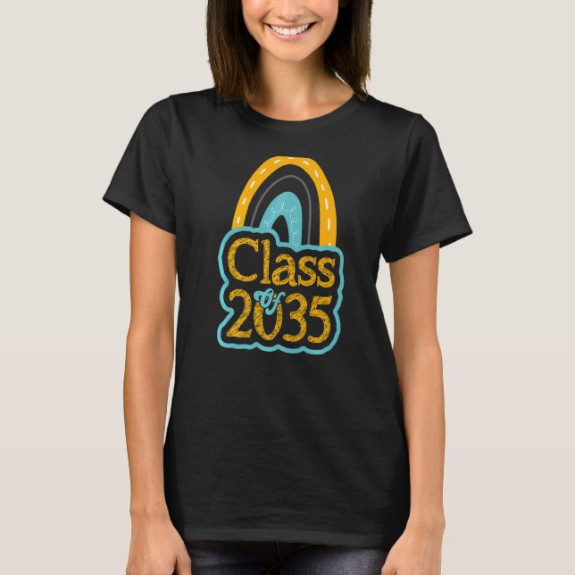 KLASS för 2035 Skolan Student T Shirt (Framsida)