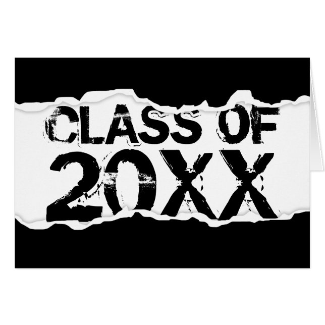 Klass för Anpassade år (sidvagn) OBS Kort (Framsidan Horizontal)