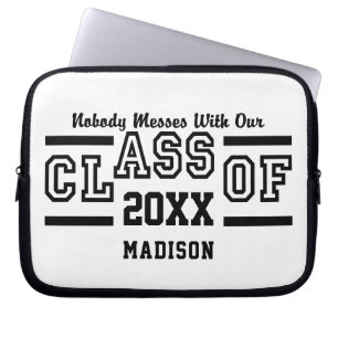 Klass för ANY Year Custom Name laptop sleeve
