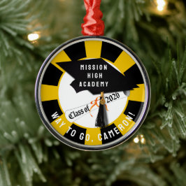 Klass för diplomatexamen i Studenten 2026 Julgransprydnad Metall