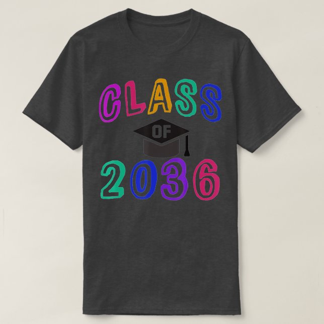 KLASS för framtida riskår 2036, tillväxt med mig r T Shirt (Design framsida)