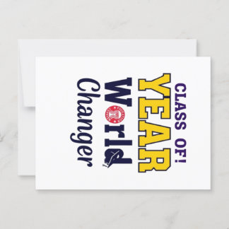 Klass för framtida växlare Studenten Vykort