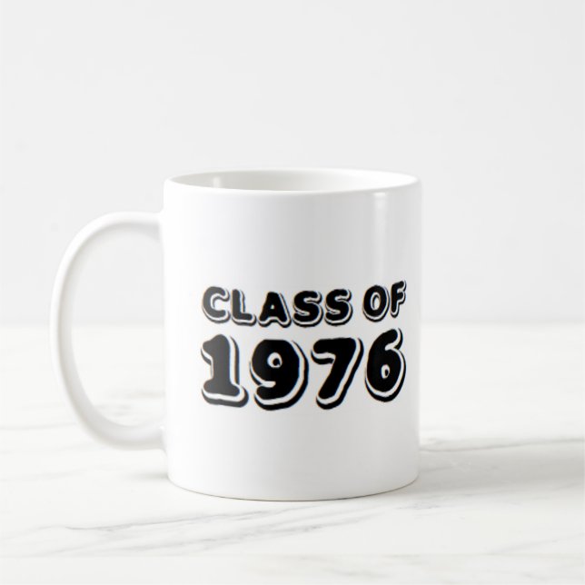 klass för kaffe mugg 1976 (Vänster)