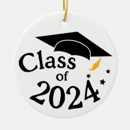 Klass för Studenten år Julgransprydnad Keramik