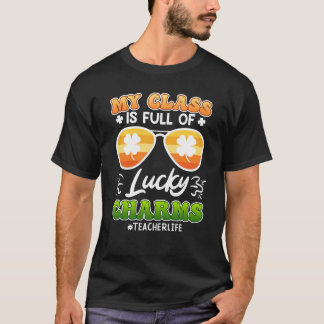 Klass fullt av Lucky Charms lärare som säger T Shirt