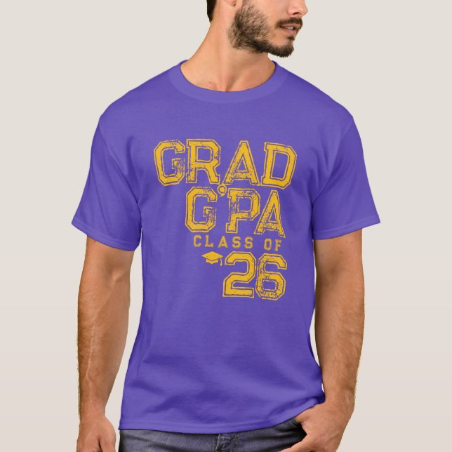 Klass G'Pa | Avgångsklass 2026 T Shirt (Framsida)